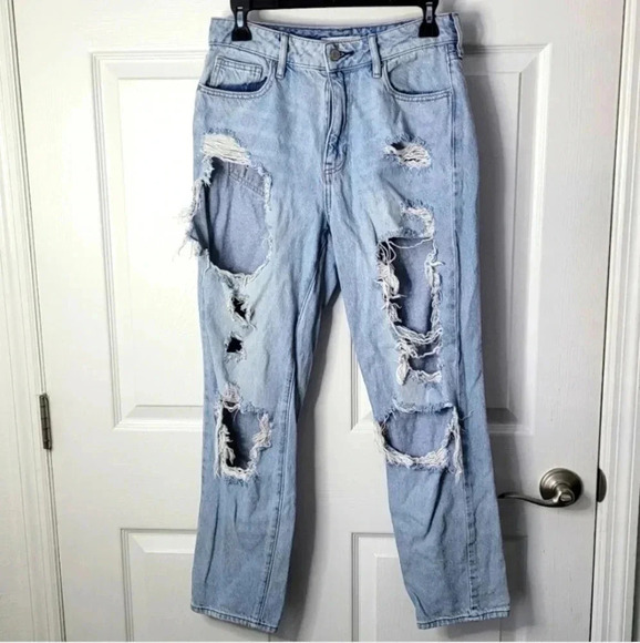 PACSUN Distressed Ripped Jeans Womens 27 - Picture 9 of 9
